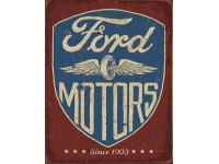 Enseigne Ford en métal  / Motors Since 1903